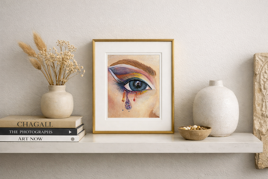 Dreams in Glitter — Art Print