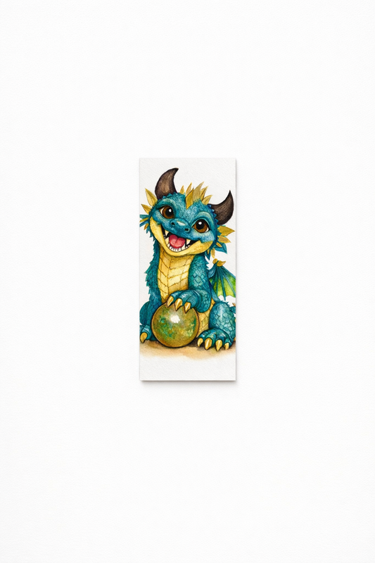 Brightwing the Glimmerdrake — Art Bookmark
