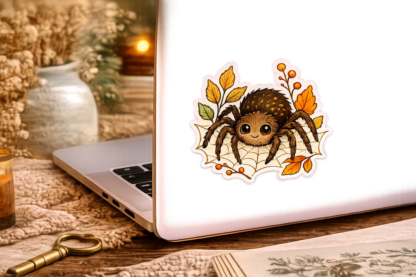 Fall Spider — Vinyl Sticker