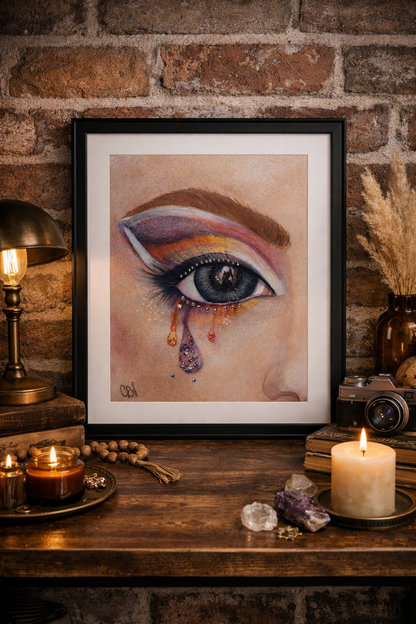 Dreams in Glitter — Art Print