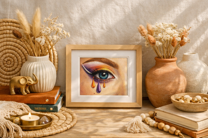 Dreams in Glitter — Art Print