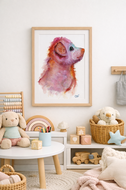 Pupkin — Whimsical Art Print