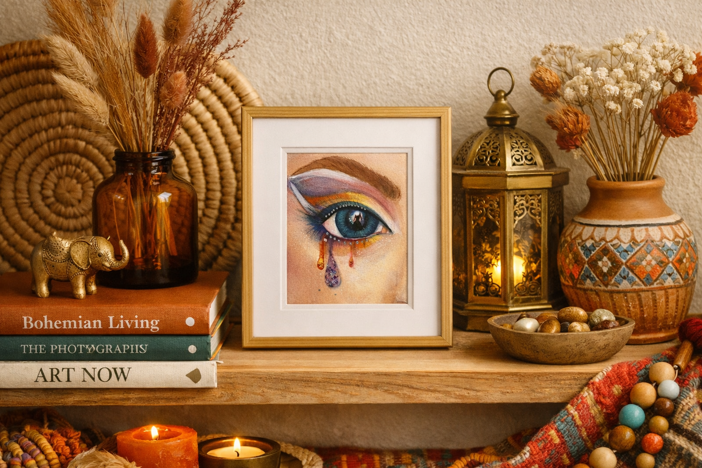Dreams in Glitter — Art Print