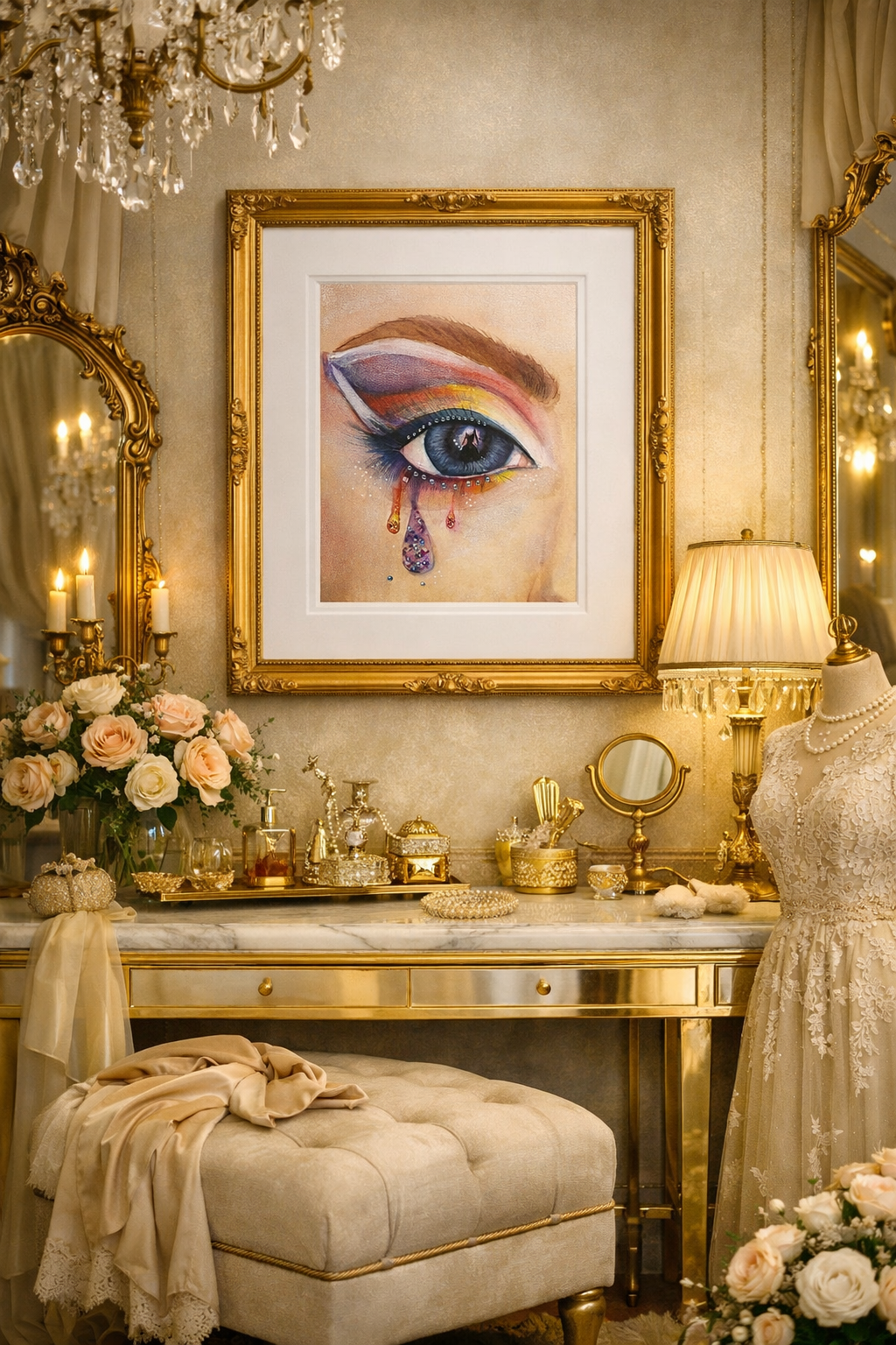Dreams in Glitter — Art Print