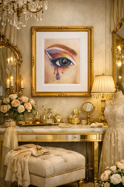 Dreams in Glitter — Art Print