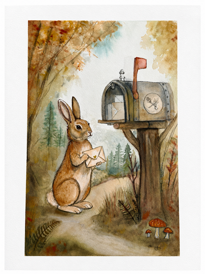 Birch and the Wildbound Letter — Fine Art Pri