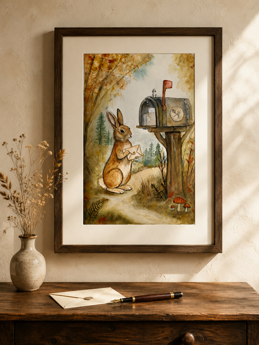 Birch and the Wildbound Letter — Fine Art Pri