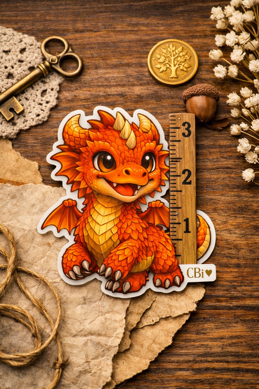 Red Spriggle — Vinyl Sticker