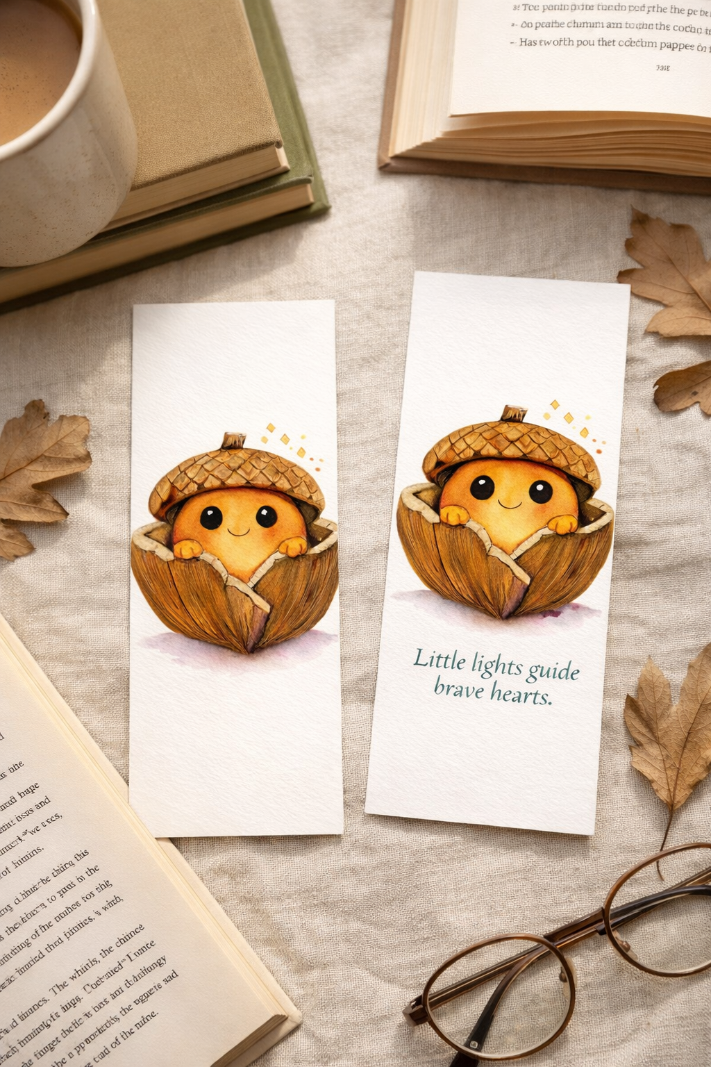 Tuck the Flickering | Fantasy Creature Art Bookmark