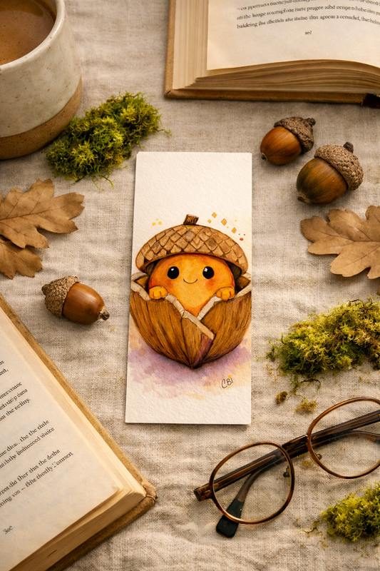 Tuck the Flickering | Fantasy Creature Art Bookmark