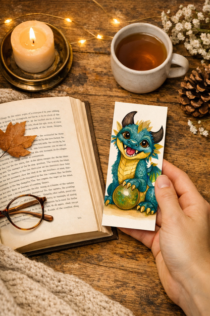 Brightwing the Glimmerdrake — Art Bookmark