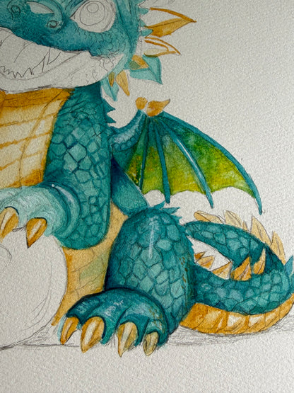 Brightwing – Whimsical Art Print