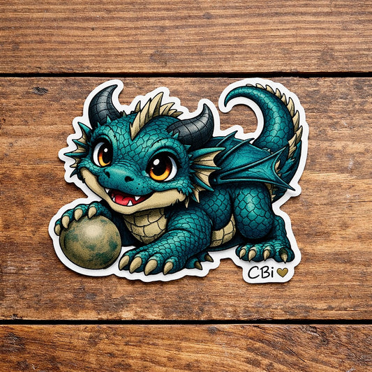 Thistlewing — Spriggle Vinyl Sticker