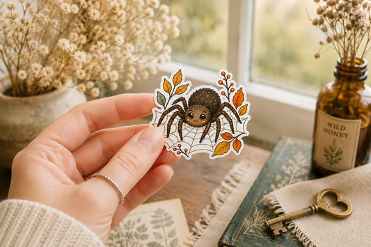 Fall Spider — Vinyl Sticker